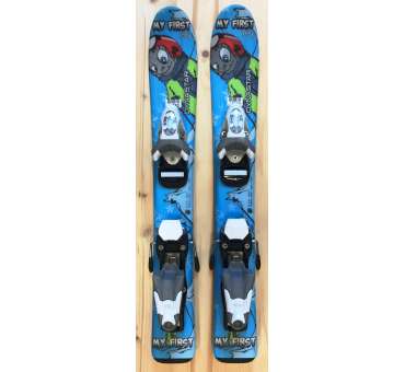 ski enfant occasion DYNASTAR "MY FIRST" tailles:67cm/80cm/93cm+fixations 