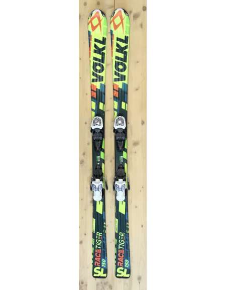 Volkl racetiger SL jr Jaune / vert motion jaune